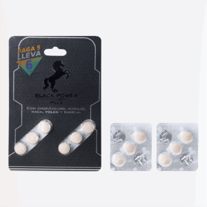 Energizante Black Power Pills x 5 + 1 Gratis - Imagen 3