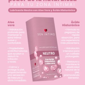 Lubricante Neutro con Ácido Hialurónico y Aloé x 55 - Imagen 3