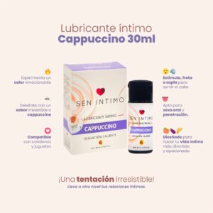 Lubricante Íntimo Cappuccino Sensación Caliente x 30 ml - Image 3