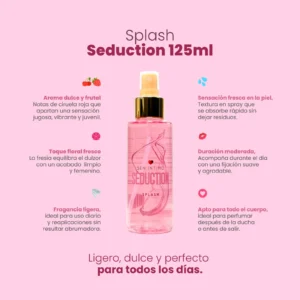 Splash Seduction X 125 ml Sen Intimo - Image 3