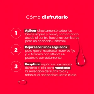 Brillo Labial X 10 Ml Frutos Rojos Sen Intimo - Image 5