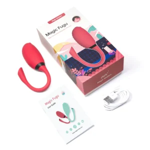 Vibrador Magic Fugu Red Controlado por APP Global - Image 3