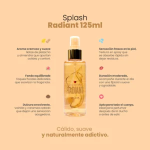 Splash Radiant X 125 Ml Sen Intimo - Image 3