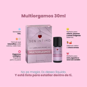 Lubricante Íntimo Multiorgasmos x 30 ml by Sen Íntimo - Image 4