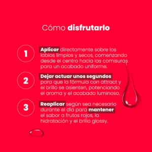 Brillo Labial X 20 Ml Frutos Rojos Sen Intimo - Image 5