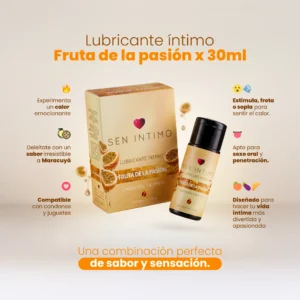 Lubricante Íntimo Caliente Passion Fruit X 30 mL - Image 4