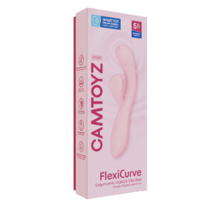 FlexiCurve Vibrador Rabbit Ergonómico con App Camtoyz - Image 5