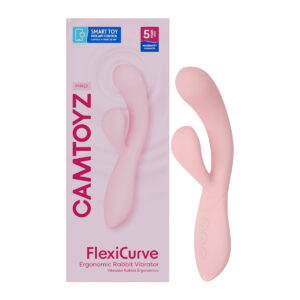 FlexiCurve Vibrador Rabbit Ergonómico con App Camtoyz - Image 3